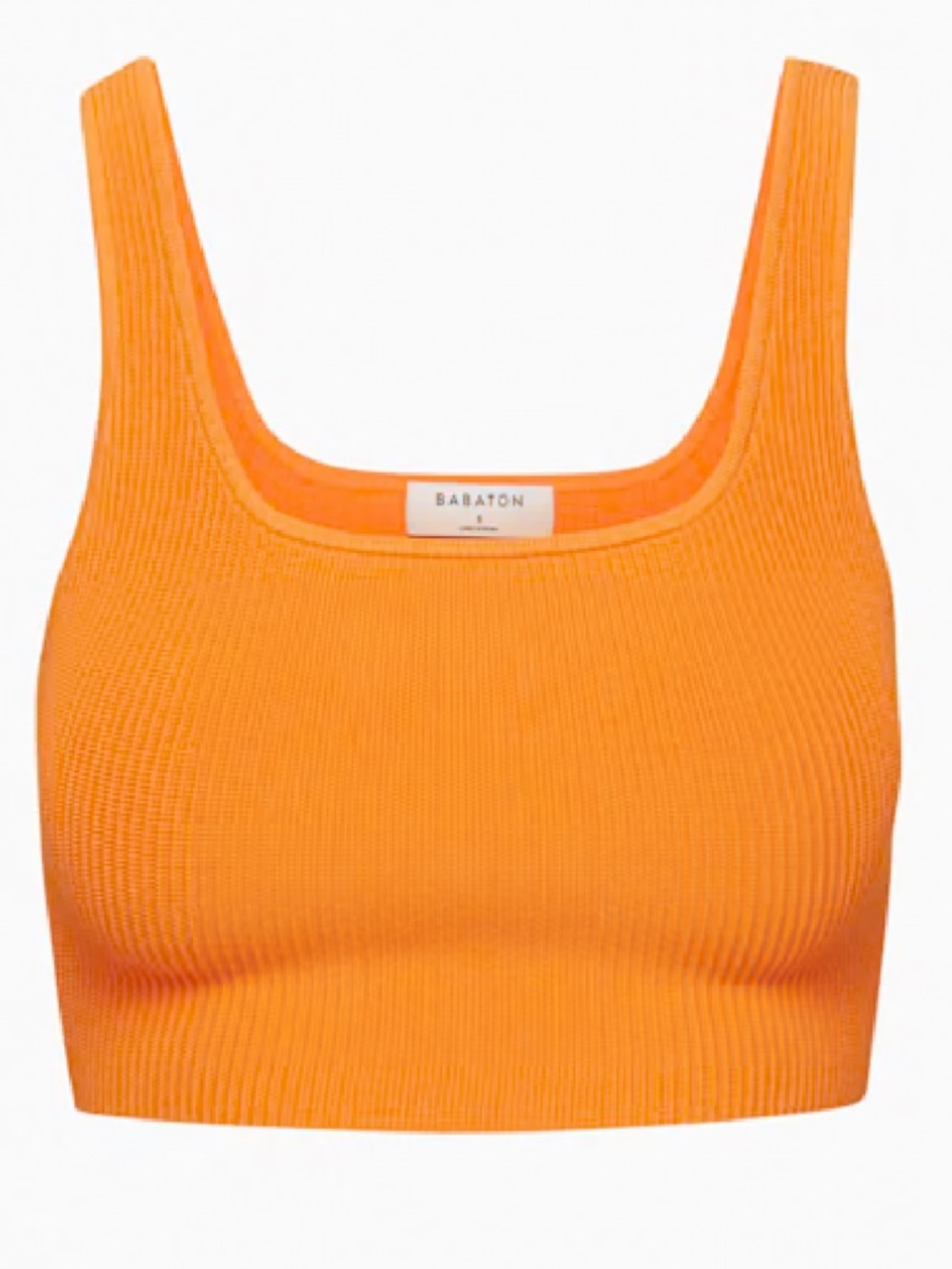 Aritzia Sculpt Knit Squareneck Cropped Tank